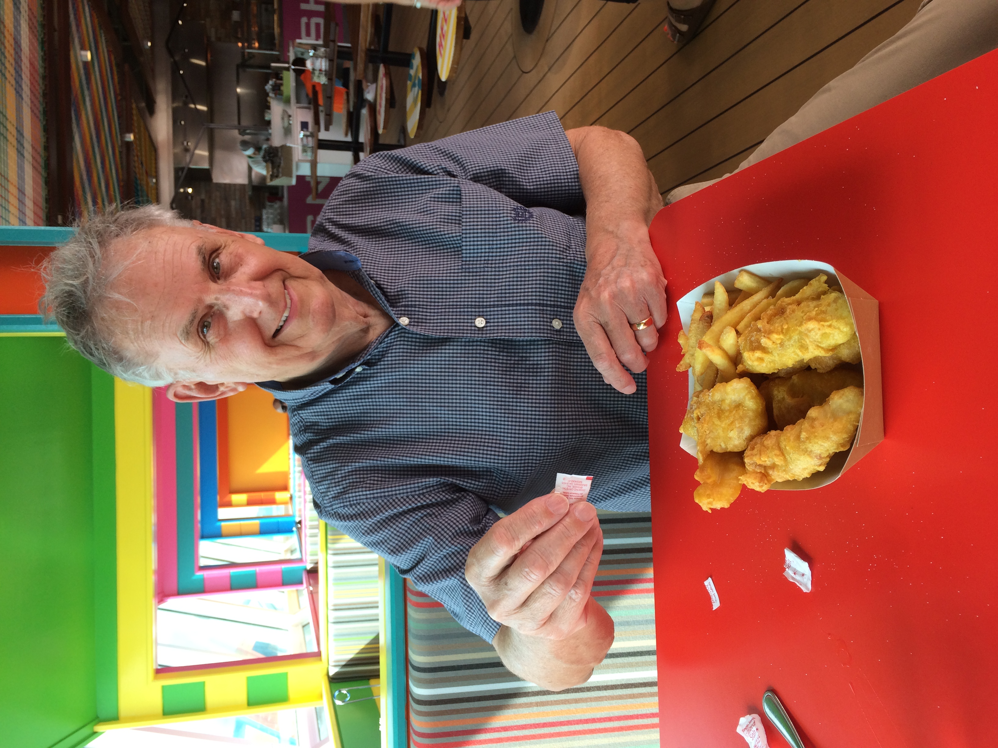 Photo - William Thomas Dwyne(Bill) b1944 Discovery 2 Montego Bay 2020 Best Fish and Chips