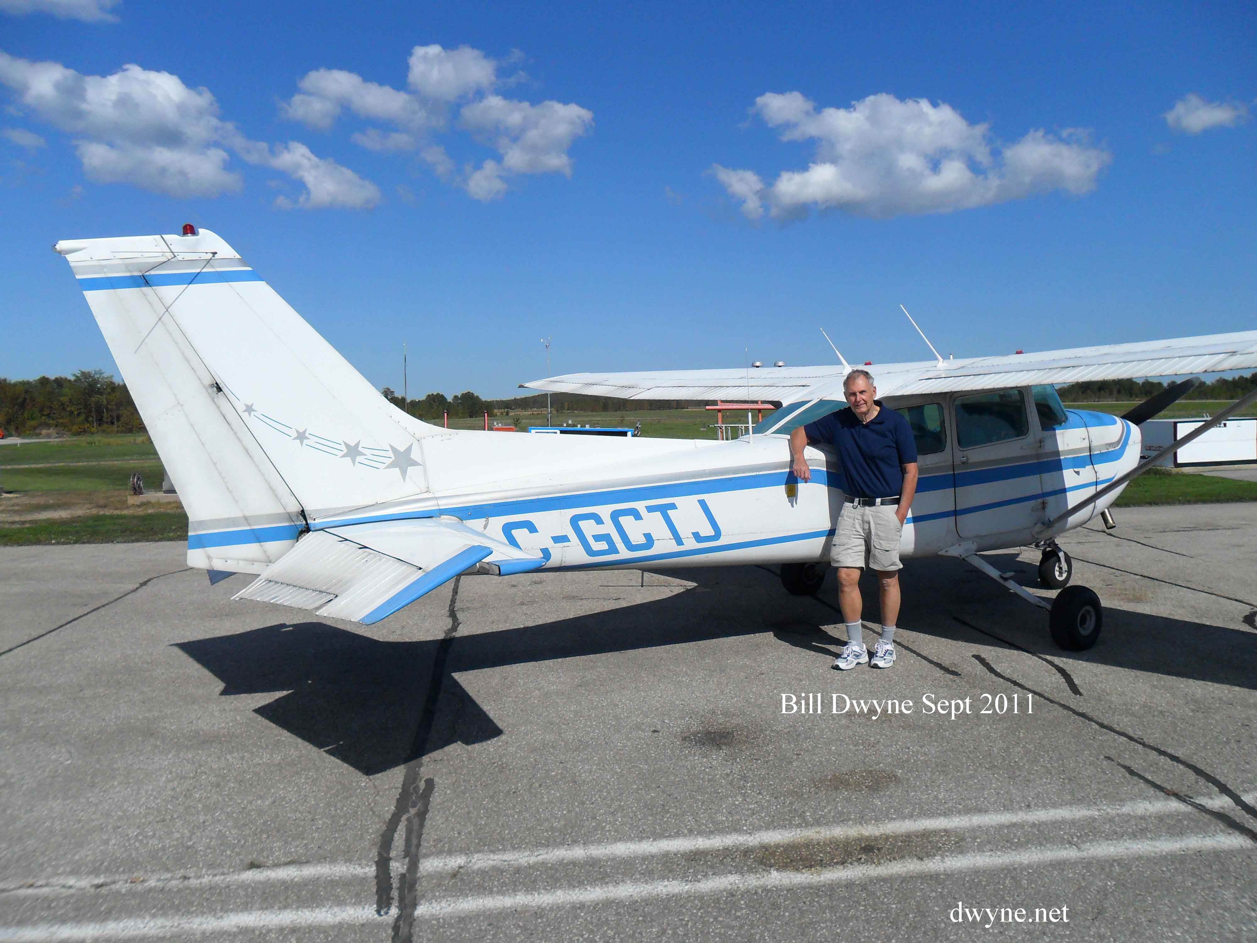 Photo - Bill Dwyne. at Wiarton Airport